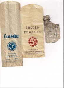 Bags and Ticket from the Classic 1915